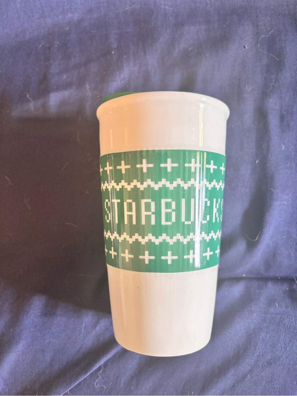 Starbucks holiday ceramic tumbler